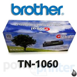 Cartucho de Tóner BROTHER TN-1060 negro alternativo (1.000 copias) GLOBAL